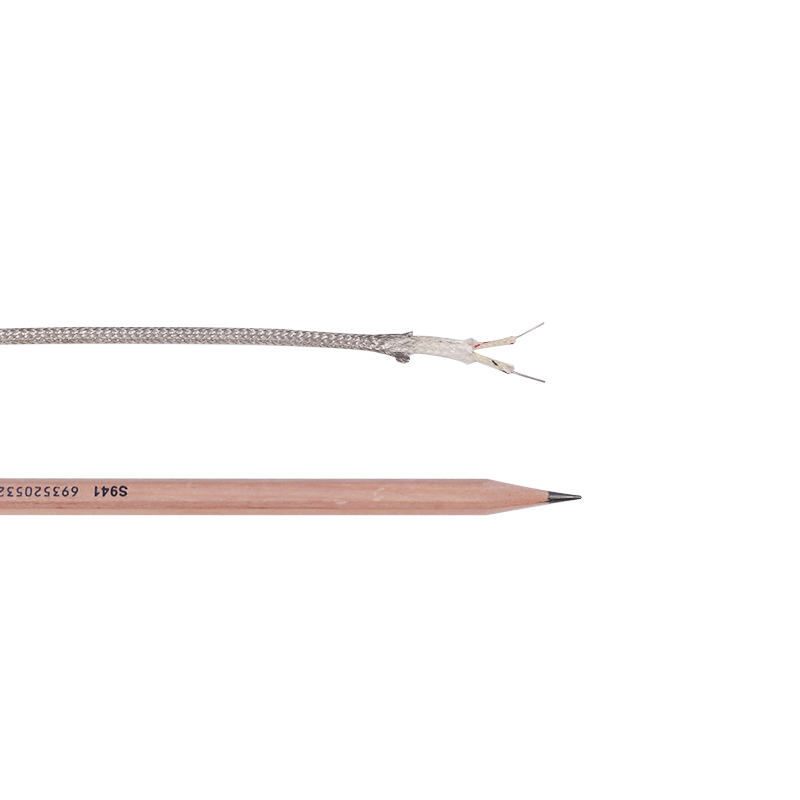 Fibra vitrea caliditas intemerata ferro tortis thermocouplis excambium filum