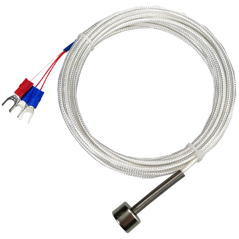 Magnetica PT100K sensorem temperatura cum platino magnetico thermometro resistente (RTD) Fortis attractio magnetica pro thermocouplis