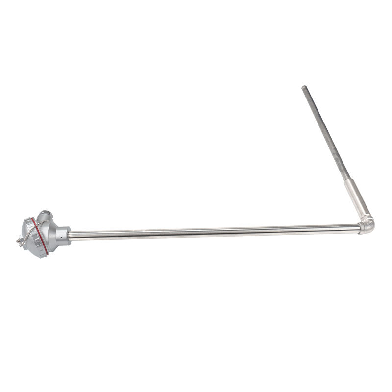Typus K thermocouple fornacis industrialis resistens L-type fornax thermocouple aluminium fusorium