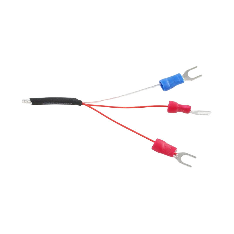 Industriae PT100 RTD temperaturae sensorem 3-filum platinum thermistoris 50mm thermocouple