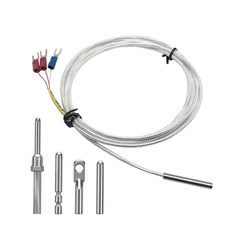 WZP-035 PT100 Probe 5 35mm Cable 1-20m Platinum Resistentia Thermometer RTD Corrosio-Repugnans IMPERVIUS Anti-Corrosion Temperature Sensor