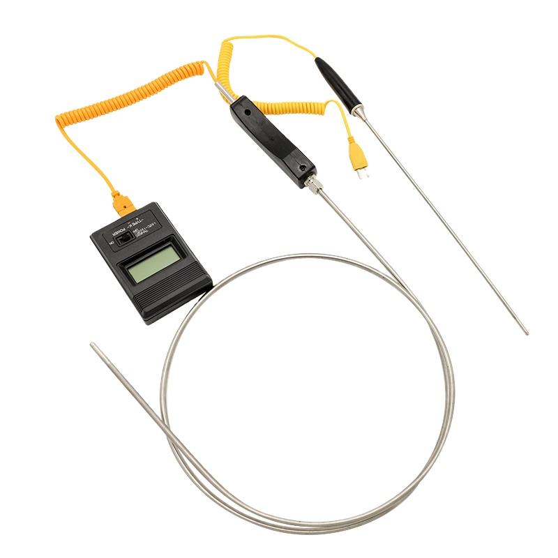 Certified Handheld Thermocouple PT100K Type Temperature Sensorem Flexibile Thermocouple Mensuræ Probe