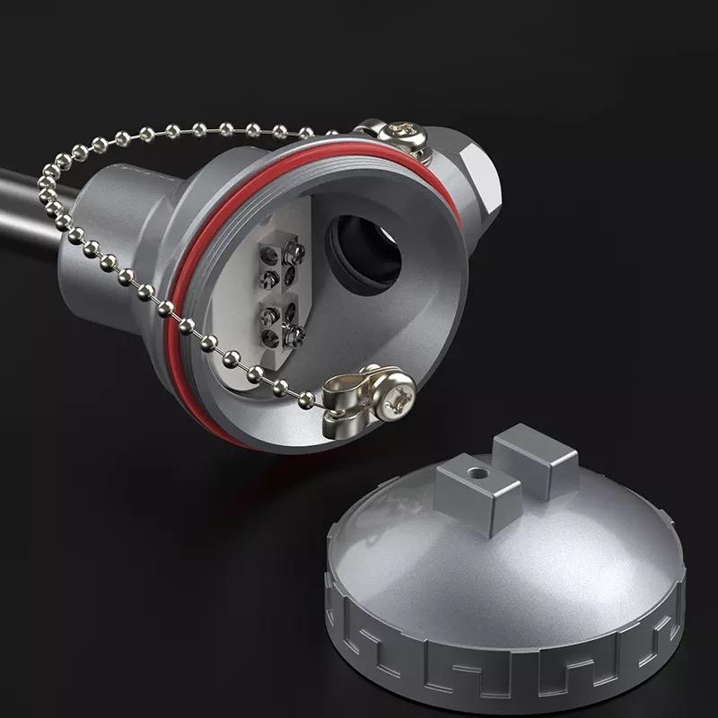 Summus temperatus industrialis fornacem sensorem Aliquam ferro probe MCC°C K-type thermocouple sensorem