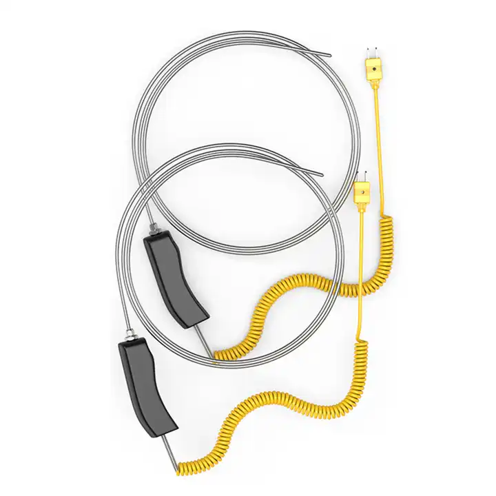 Certified Handheld Thermocouple PT100K Type Temperature Sensorem Flexibile Thermocouple Mensuræ Probe