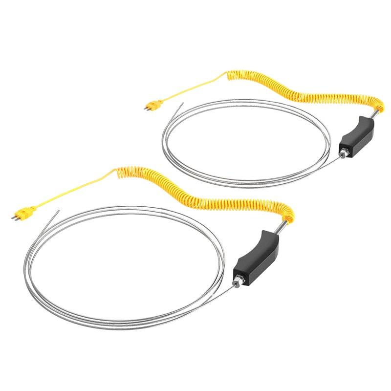 Certified Handheld Thermocouple PT100K Type Temperature Sensorem Flexibile Thermocouple Mensuræ Probe