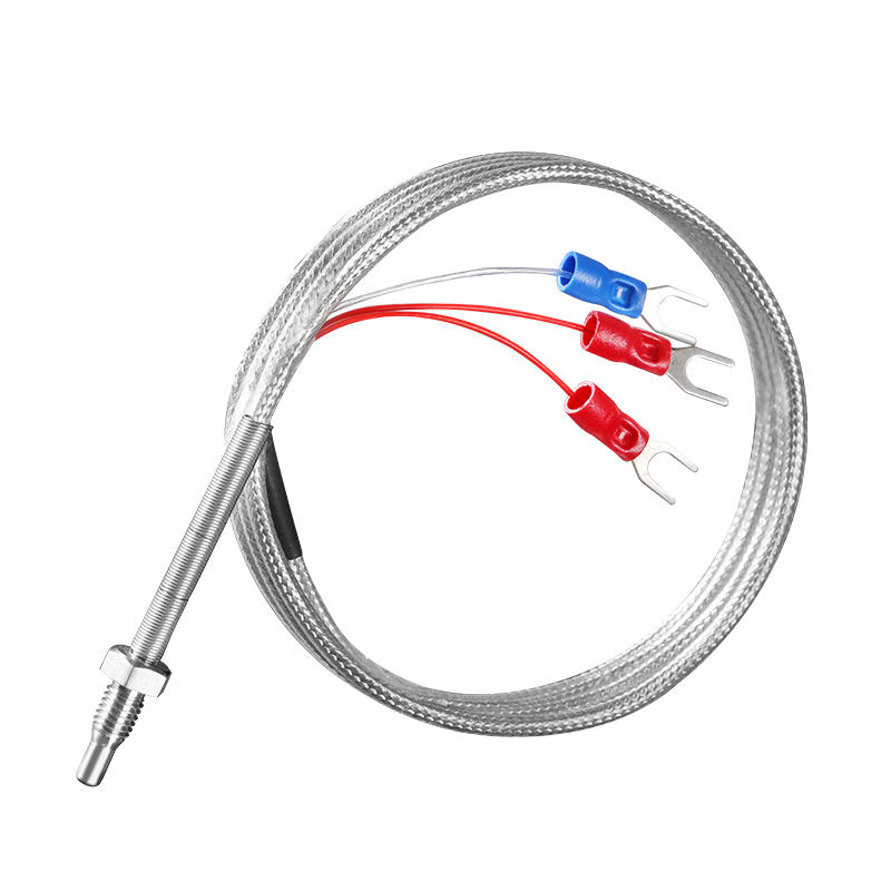 Sensorem compactum industriae-gradus cum ferro immaculato cochlea adscendens PT100K specillum (M6/M8) Thermocouple