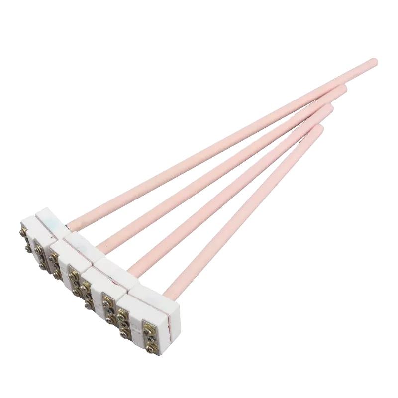 Industrial 1800°C High-Temperature BRS Platinum-Rhodium Ceramic Thermocouple