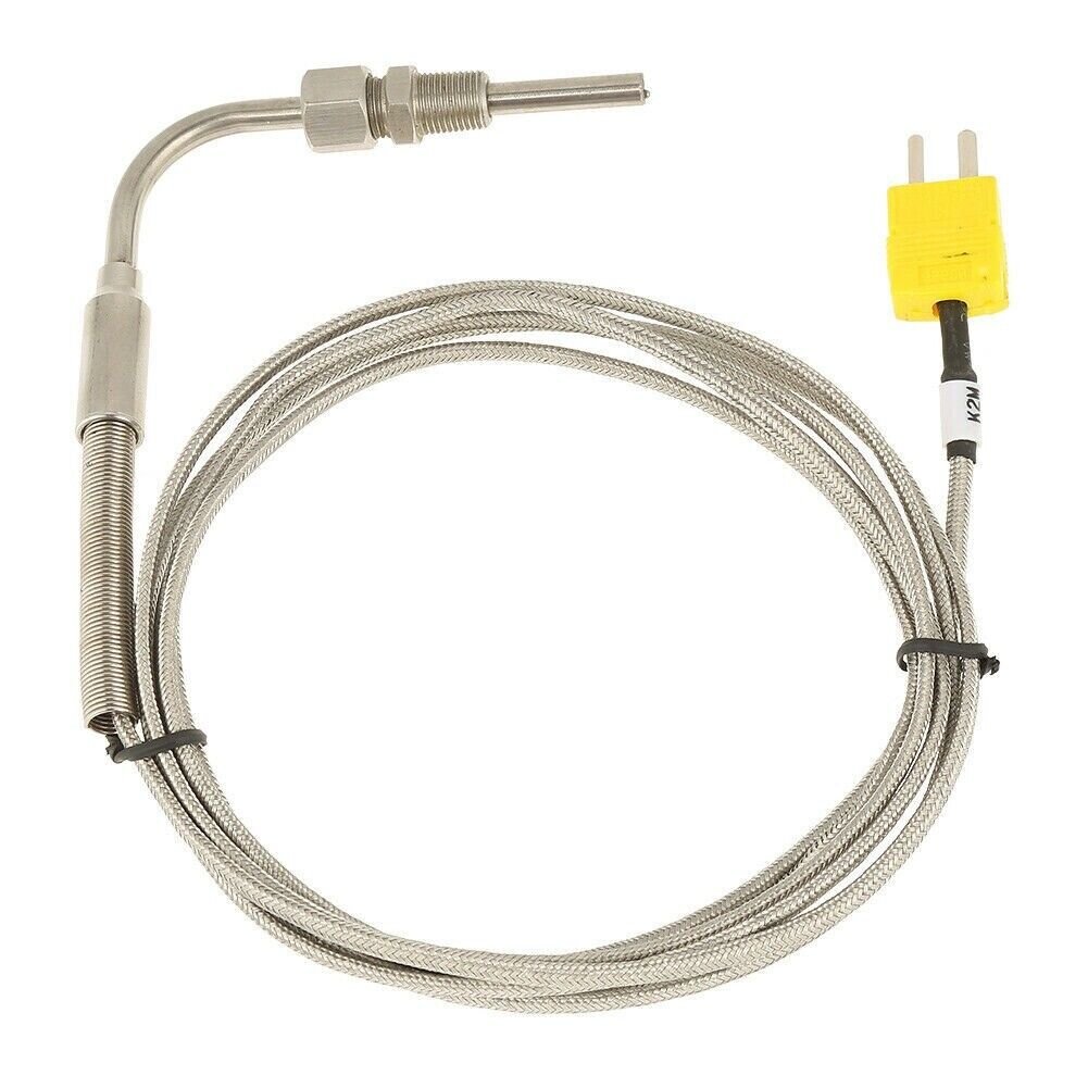 Brown PTFE vaginatus temperatus mensurae 2-filum thermocouple extensio funis cum obturaculum thermocouple directi contactus K-type sensorem